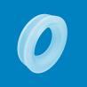 Buy cheap Frosted Fused Silica Quartz Flange High Chemical Purity Long Service Life from wholesalers