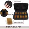 Buy cheap Hand Made Spandex EVA Watch Case Embossing Logo Collection Box from wholesalers