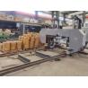 Buy cheap Diesel 55kw Horizontal Band Saw For Cutting Logs With Inverter Feeding from wholesalers