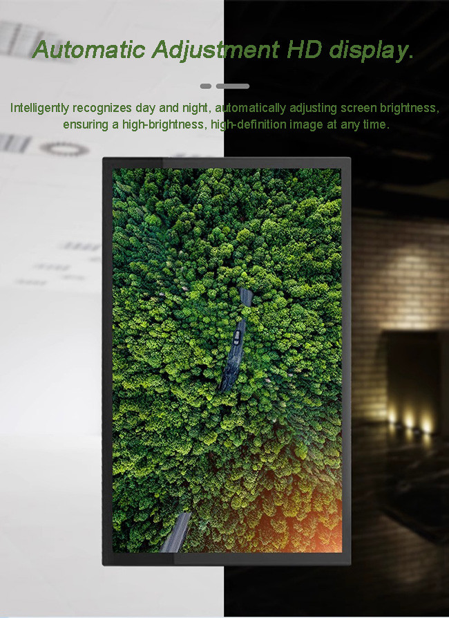 4K Ultra HD Android Operating System Advertising Screen Totem Kiosk Custom Floor Standing Advertising Display Kiosk