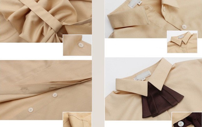 Coffee Shop Fine Dining Restaurant Staff Clothing Unisex With High - End Suit