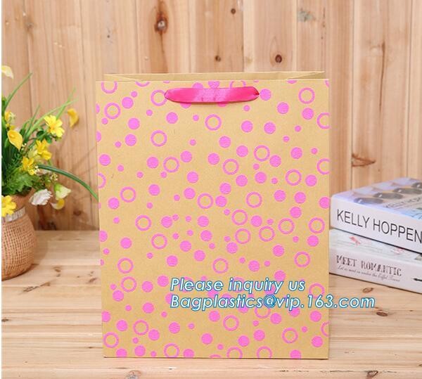 china custom design luxury shopping gift paper carrier bag template,Luxury Kraft Brown Paper Shopping Gift Jewelry Paper