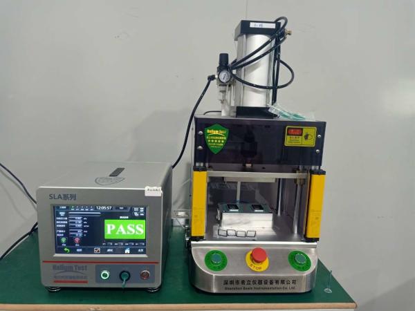 Buy cheap 25.4cm Screen Barcode Scanning Leak Test Equipment , IPX Watch Waterproof Tester Machine from wholesalers
