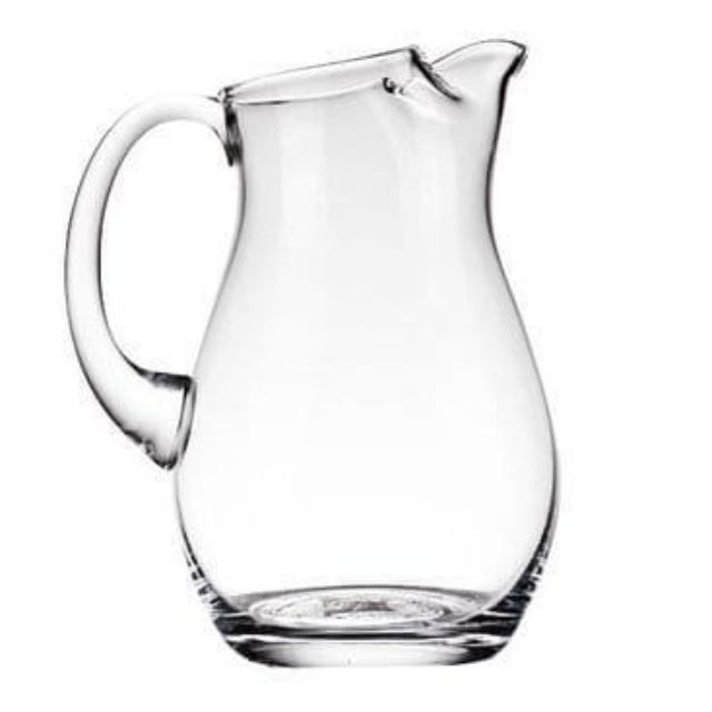 Wholesale 1.2L Pattern Decorative Water Drinking Glass Transparent Water Jug Pitcher