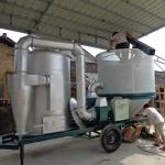 Coal Fuel Mini Mobile Hot Paddy Dryer for Below Corn Rice Husk Furnace