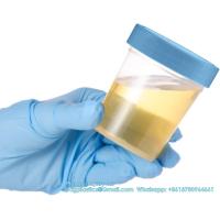 Buy cheap Specimen Cups With Leak Proof Screw On Lids - 4oz Clear Non-Sterile Urine Sample product