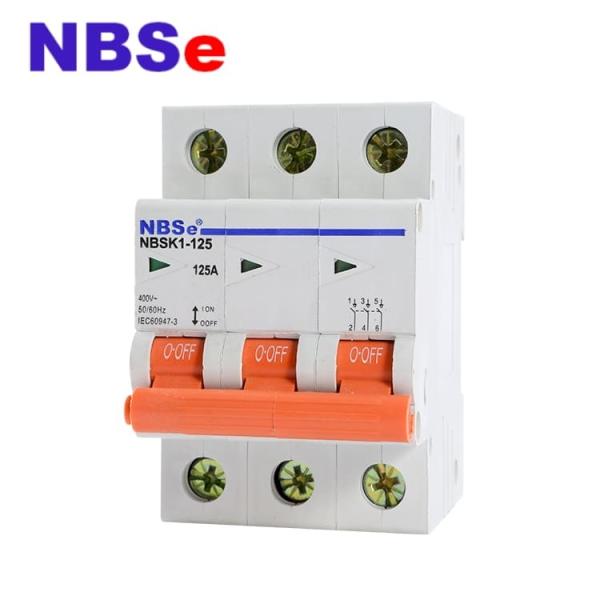 Buy cheap High Stability AC Triple Pole Isolator Switch 125A High Breaking Capacity from wholesalers