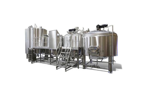 Buy cheap Customized 4 Vessel Brewhouse Stainless Steel Material 316 For Various Beer Brewery from wholesalers