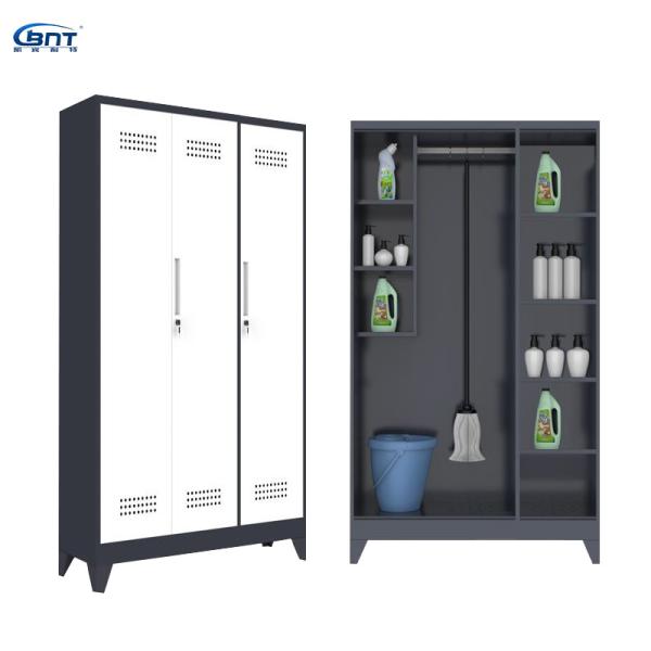 Buy cheap Thickness 0.5-1.2mm Colored Housekeeping Storage Cabinet Rustproof from wholesalers