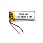 IEC62133 / KC Approved 3.7V Li Poly Battery 701535 300mAh Lipo