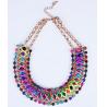 Buy cheap Punk retro style hand-woven necklace clavicle chain necklace exaggerated from wholesalers