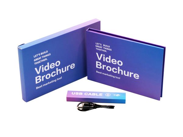 Buy cheap 7 Inch IPS Video Book Video Brochure Chinese Homemade Video Card Mp4 from wholesalers