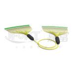 3.0mm Pre Terminated Fiber Optic Cable 24 Cores G657A1 Yellow Outer Sheath LC