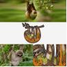 Buy cheap 3D Wooden Animals Carving LED Night Light, Wood Carved Lamp Statues Perfect Gifts from wholesalers