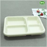 Buy cheap Disposable 4-Compartments Corn Starch Bioplasitc Meal Tray,Manufacturers Hot product