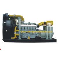 Buy cheap 1500RPM 50HZ MITSUBISHI Diesel Generator Set , 800KW / 1000KVA  OPEN TYPE S12H-PTA PRIME POWER product