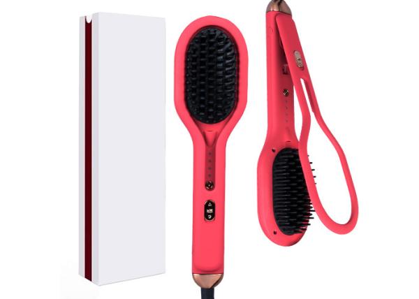 Buy cheap Electric Hair Straightener Brush Comb Plastic 45W For Home / Hotel from wholesalers