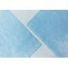 Buy cheap 340GSM Plush Fabric For Stuffed Animals 92 Percent Polyester Baby Blue from wholesalers
