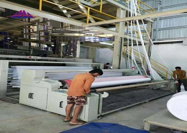 Buy cheap Single Beam PP Spunbond Non Woven Fabric Making Machine High Speed from wholesalers