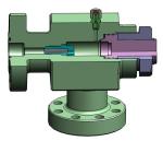 OEM Cylindrical Type Throttle Control Valve Choke Oil And Gas