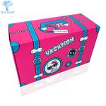 Gold Foil Hot Stamping Custom Kraft Mailer Boxes PDF CDR Available
