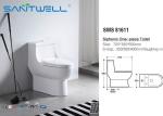 Building material siphonic wc one piece ceramic toilet equipment
