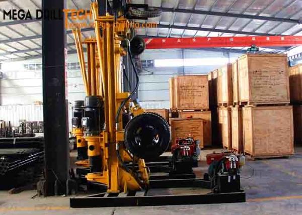 Buy cheap MDT-200D Self Propelled Portable Air DTH Rock Drill 200m for Water Well Drilling from wholesalers