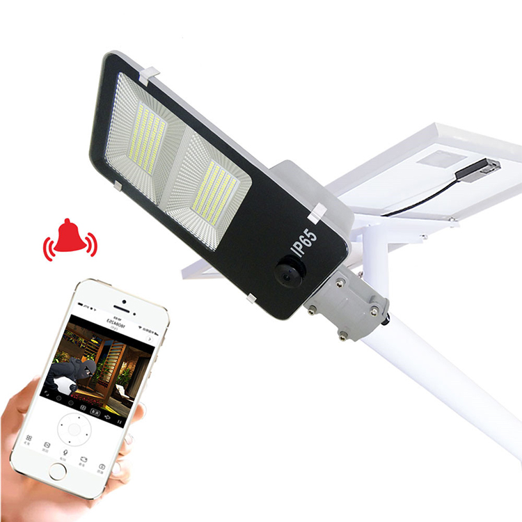12m 1080p Solar Power Light Solar Motion Led Street Light For Wall Lamp Street Deck