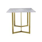 6 Seater Luxury Marble Dining Table Sintered Stone Top Dining Table