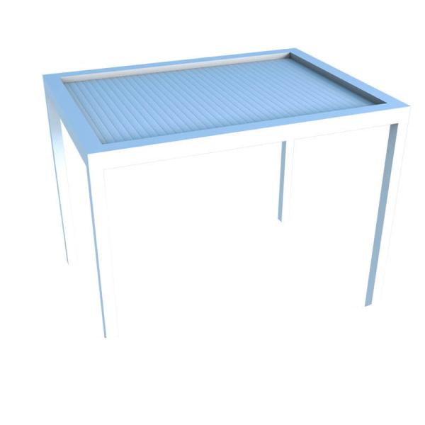 Buy cheap Modern Courtyard Intelligent Electric Louver Pavilion Villa Outdoor Sun Room Automatic Flipping Chinese Gazebo from wholesalers