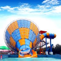 Buy cheap 4 Riders Tornado Water Slide Exciting Experience For Water Park Guests product