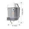 Buy cheap Temperature Resistant Stainless Steel Electric Charcoal Roast Duck Oven from wholesalers