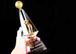 Hole In One Golf Trophy Cup , Custom Logo Golf Tournament Trophies