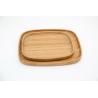 Buy cheap round bamboo wood serving trays from wholesalers