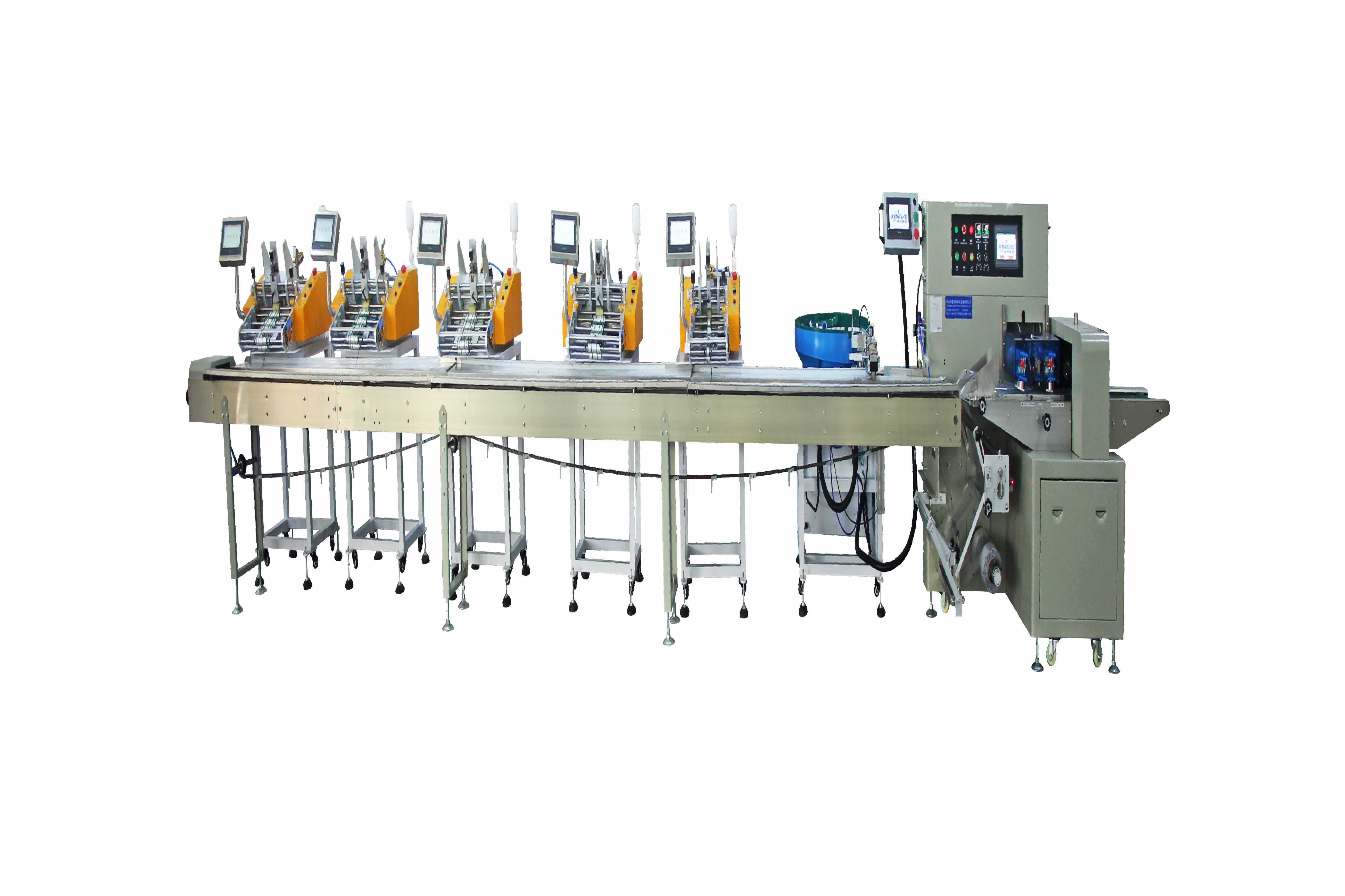 New Product Automatic Card Issuer Instruction Book Counting Plastic Bag Packaging Machine