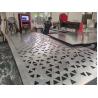 Buy cheap Decortaion 1.5mm 2mm Stainless Steel Perforated Metal Mesh For Room Dividers from wholesalers
