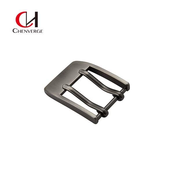 Buy cheap Two Prong Pin Belt Buckles Corrosion Resistant Rustproof Laser Logo from wholesalers