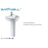 Buy cheap Modern OEM Bathroom Ceramic Pedestal Hand Wash Basin Temperature > 1280 °C from wholesalers