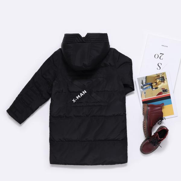 Buy cheap Bilemi Long Thick Hooded Snowsuit Boy Down Coat Warm Black Parka Kids Winter Jacket from wholesalers