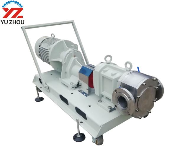Buy cheap Movable Rotary Lobe Pump 3RP Series Horizontal Electric Drive Stainless Steel 316 from wholesalers