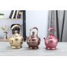 Buy cheap 1L.1.5L,2L New arrival stainless steel coffee kettle stovetop tea pot with strainer bronze color coffee pot from wholesalers