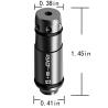 Buy cheap Green Laser Training Cartridge Brass 45ACP Caliber Grey Shape from wholesalers
