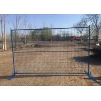Buy cheap CE PCV Coated 6x10ft Temporary Site Fencing For Construction product
