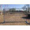 Buy cheap Used Powder Coated Construction Canada Temporary Site Fence Panel for Sale from wholesalers