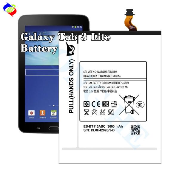 Buy cheap 3600mAh RECHARGABLE Battery For SAMSUNG T115 T116 SM-T116NU SM-T116BU EB-BT115ABC from wholesalers