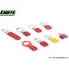 Buy cheap Nylon Handle 25mm 1'' 13 Holes Steel Hasp Lockout from wholesalers