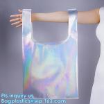 Closure Shoulder Messenger Transparent PVC Handbag, PVC Jelly Tote Bag 2-pc Set