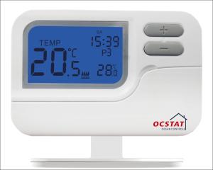 Wholesale 16V Two Wired Room Thermostat Manual Override Mode 119 X 80 X 26 Mm from china suppliers