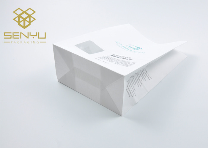 80g/sm Pantone Printed Paper Bag With Window