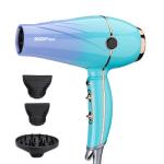 Gradient Color Household Hair Dryer 2000 Watt Frizz Proof Ultralight